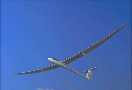 Planneur model rduit a St Barths, st barts, St Barthelemy