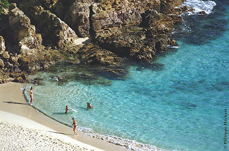 Plage du Gouverneur  St Barts, St Barths, St Barthelemy